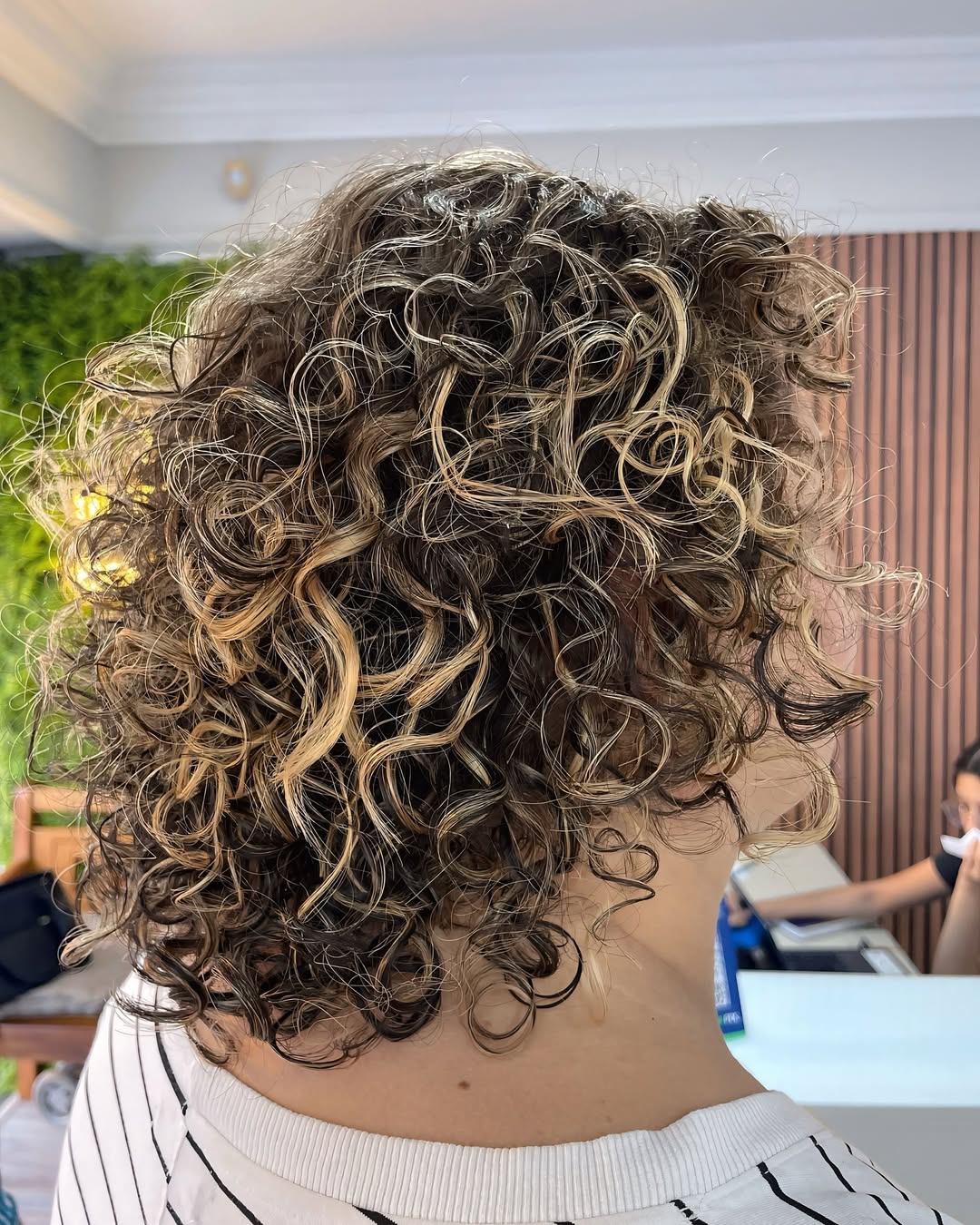 Balayage francês sofisticado