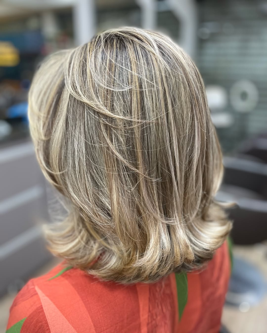 Mechas contrastantes marcantes